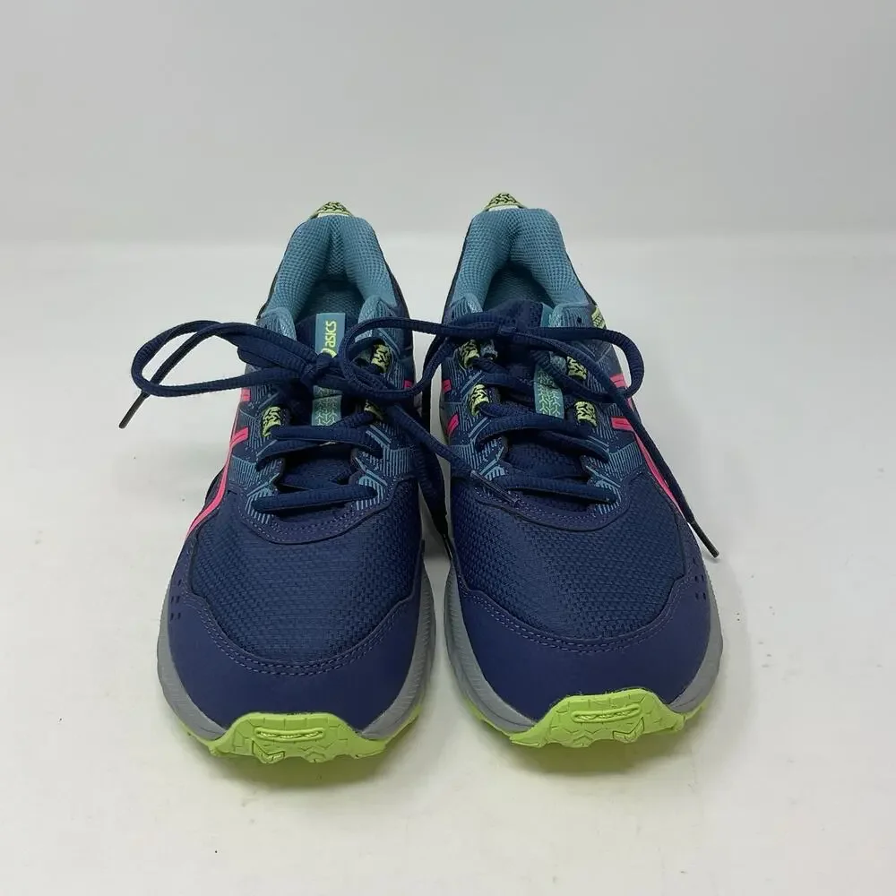 ASICS Shoes Pre Venture 9 Grade School Big Kids Size US 7 EU 40‎ Blue Hot Pink